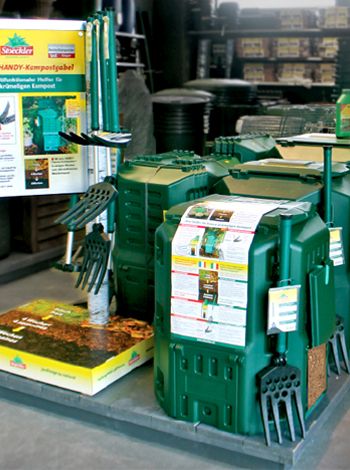 STEOCKLER - Verkaufsstand für Gartenprodukte